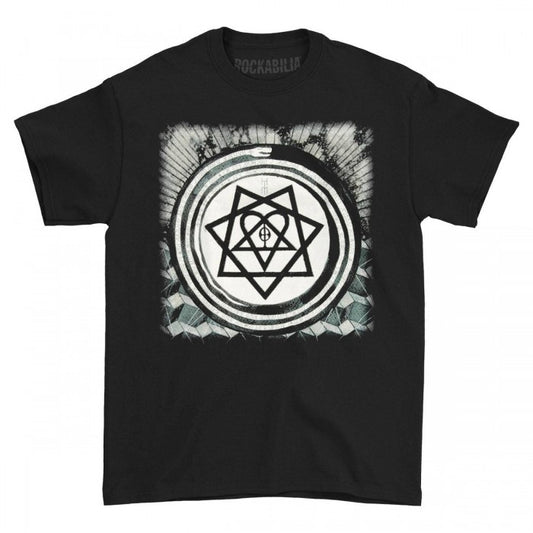 Front - Him Unisex Adult Album Cotton T-Shirt