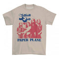 Front - Status Quo Unisex Adult Paper Plane Cotton T-Shirt