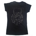 Front - Disturbed Womens/Ladies Omni Foil Cotton T-Shirt