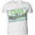 Front - CBGB Unisex Adult Tape T-Shirt