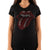 Front - The Rolling Stones Womens/Ladies Classic Tongue Diamante T-Shirt