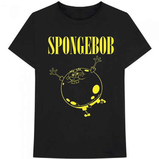 Front - SpongeBob SquarePants Unisex Adult Cotton T-Shirt