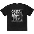 Front - Greta Van Fleet Unisex Adult Night Of Revelry Cotton T-Shirt