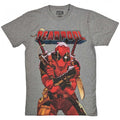 Front - Deadpool Unisex Adult Printed Cotton T-Shirt