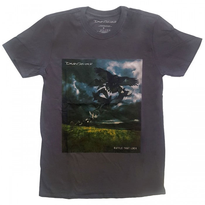 Front - David Gilmour Unisex Adult Rattle That Lock Cotton T-Shirt