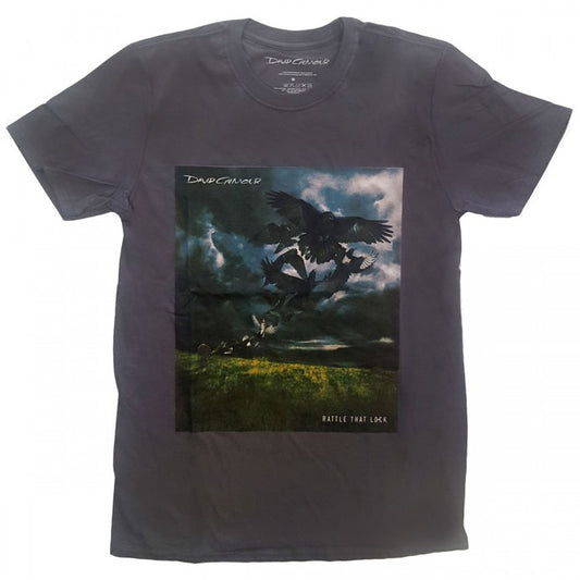 Front - David Gilmour Unisex Adult Rattle That Lock Cotton T-Shirt