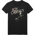 Front - Roy Orbison Unisex Adult Guitar Cotton Logo T-Shirt
