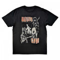 Front - Motley Crue Unisex Adult Vintage Punk Collage Cotton T-Shirt