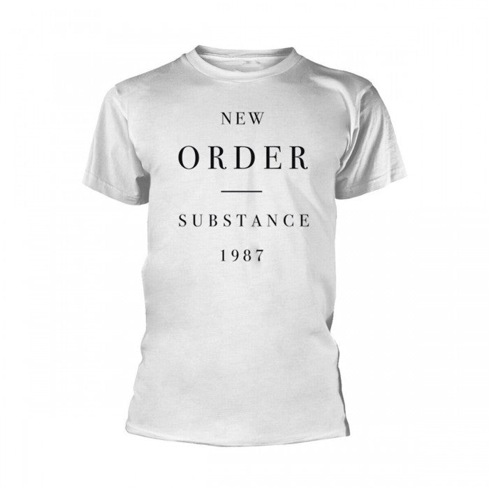 Front - New Order Unisex Adult Substance Cotton T-Shirt