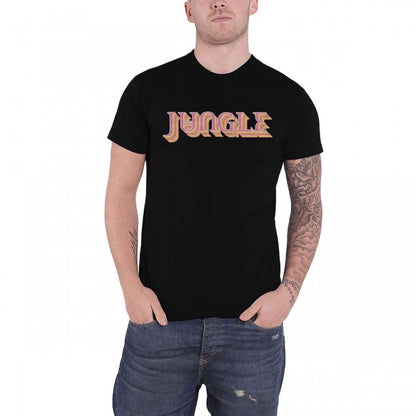 Front - Jungle Unisex Adult Coloured Cotton Logo T-Shirt