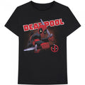 Front - Deadpool Unisex Adult Comic Cover Cotton T-Shirt