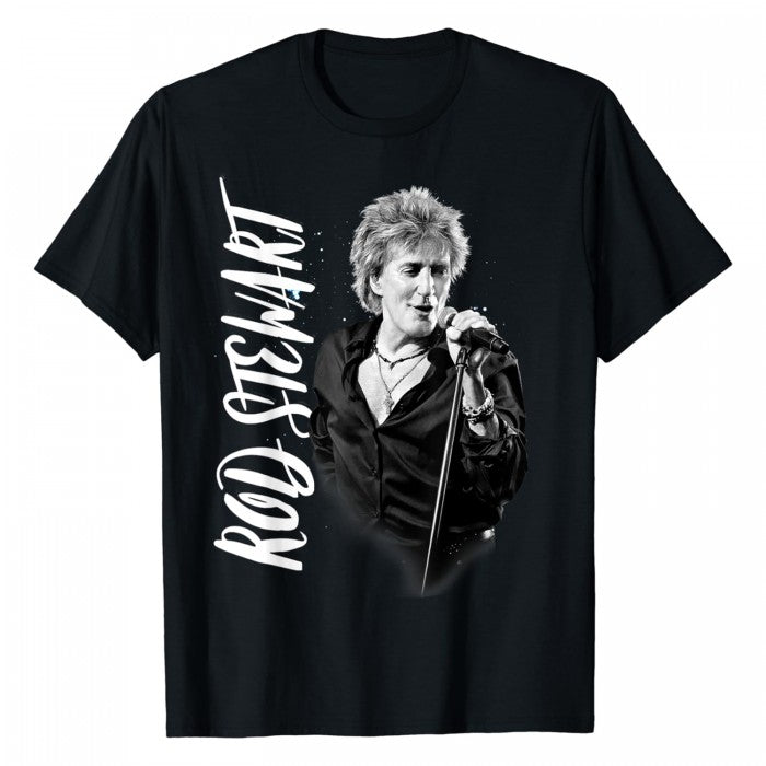 Front - Rod Stewart Unisex Adult ADMAT Cotton T-Shirt