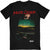 Front - Alice Cooper Unisex Adult Road Track List Cotton Back Print T-Shirt