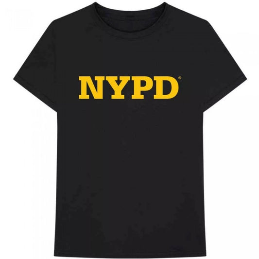 Front - NYC Unisex Adult New York City Text Cotton Logo T-Shirt