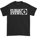 Front - Public Enemy Unisex Adult Crosshairs Logo Cotton T-Shirt