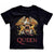Front - Queen Childrens/Kids Classic Crest T-Shirt