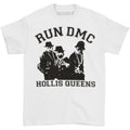 Front - Run DMC Unisex Adult Hollis Queen Pose Cotton T-Shirt