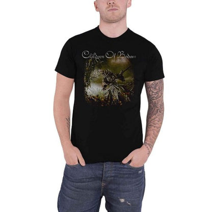 Front - Children Of Bodom Unisex Adult Relentless Back Print Cotton T-Shirt