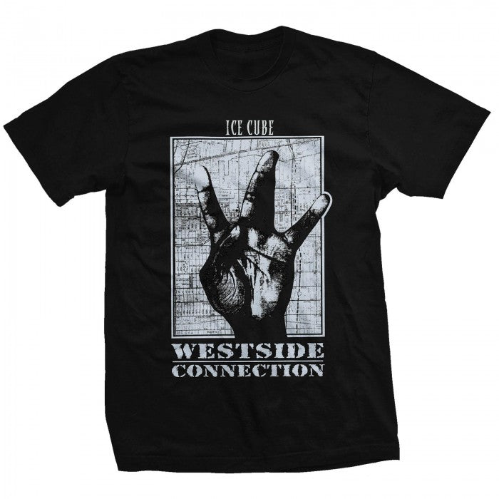 Front - Ice Cube Unisex Adult Westside Connection Cotton T-Shirt