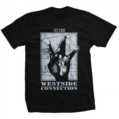Front - Ice Cube Unisex Adult Westside Connection Cotton T-Shirt