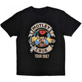 Front - Motley Crue Unisex Adult Girls Girls Girls Tour ´87 Cotton T-Shirt