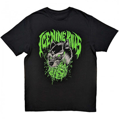 Front - Ice Nine Kills Unisex Adult Wolf Cotton T-Shirt