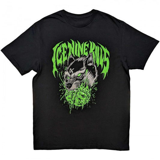 Front - Ice Nine Kills Unisex Adult Wolf Cotton T-Shirt