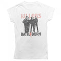 Front - The Killers Womens/Ladies Battle Born Cotton T-Shirt