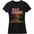 Front - Iron Maiden Womens/Ladies Slasher T-Shirt
