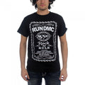 Front - Run DMC Unisex Adult Rock N´ Rule Whiskey Label Cotton T-Shirt