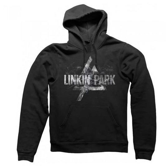 Front - Linkin Park Unisex Adult Smoke Logo Hoodie