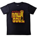 Front - James Brown Unisex Adult Raw Soul Cotton T-Shirt