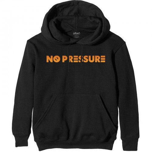 Front - Logic Unisex Adult No Pressure Gradient Back Print Hoodie