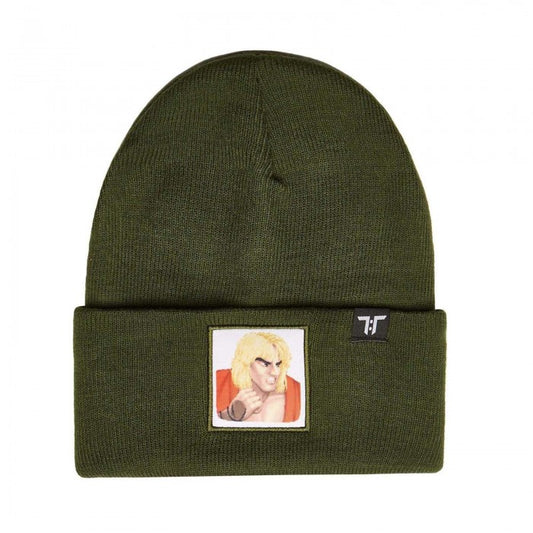 Front - Tokyo Time Unisex Adult Ken Masters Street Fighter 2 Beanie