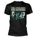 Front - The Traveling Wilburys Unisex Adult Performing T-Shirt