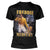 Front - Freddie Mercury Unisex Adult Live Homage T-Shirt