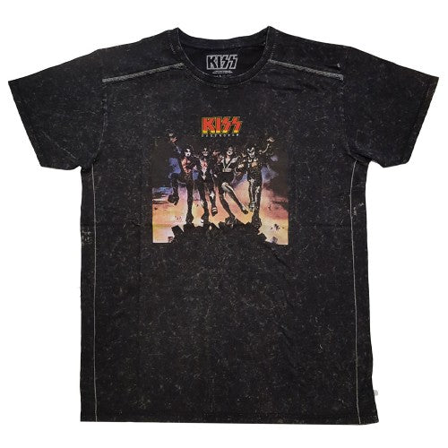 Front - Kiss Unisex Adult Destroyer T-Shirt