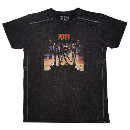 Front - Kiss Unisex Adult Destroyer T-Shirt
