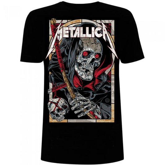 Front - Metallica Unisex Adult Death Reaper T-Shirt