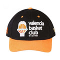 Front - Tokyo Time Unisex Adult Valencia Basket Club Baseball Cap