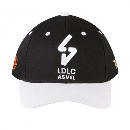 Front - Tokyo Time Unisex Adult LDLC Asvel Villeurbanne Baseball Cap