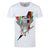 Front - David Bowie Unisex Adult Holographic Bolt T-Shirt