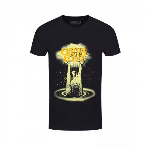 Front - Greta Van Fleet Unisex Adult Cinematic Lights Cotton T-Shirt