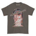 Front - David Bowie Unisex Adult Aladdin Sane Cotton T-Shirt