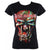 Front - Iron Maiden Womens/Ladies Final Frontier Skinny T-Shirt