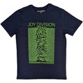 Front - Joy Division Unisex Adult Unknown Pleasures T-Shirt