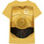 Front - Star Wars Unisex Adult C-3PO Chest T-Shirt