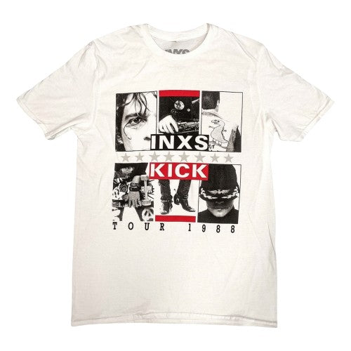 Front - INXS Unisex Adult Kick Tour T-Shirt