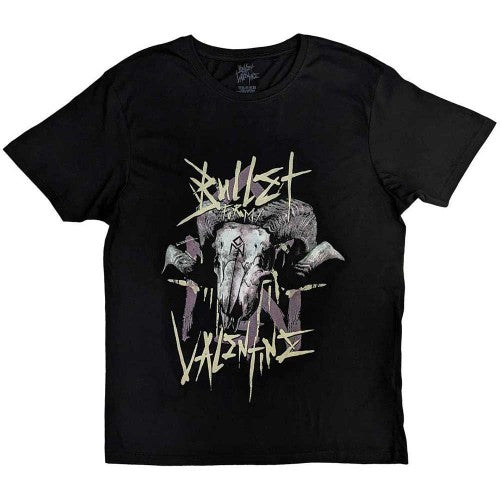 Front - Bullet For My Valentine Unisex Adult Ram Back Print T-Shirt