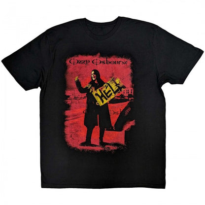Front - Ozzy Osbourne Unisex Adult Hell T-Shirt